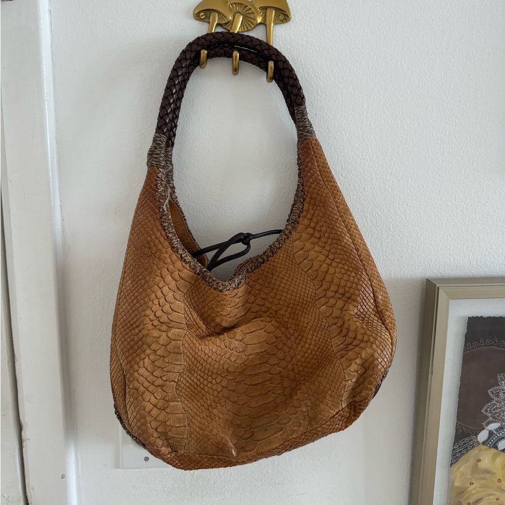 Vintage Carlos Falchi Fatto a Mano Handmade Handbag